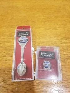 Souvenir Spoon South Dakota Aberdeen Sioux falls rapid city Spoon / Thimble - Picture 1 of 5
