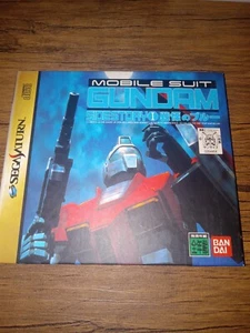 Sega Saturn Mobile Suit Gundam Gaiden I Senritu no Blue Japanese Ver BANDAI USED - Bild 1 von 3