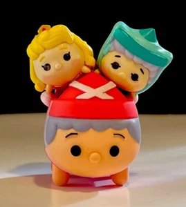 Disney Tsum Tsum *Sleeping Beauty* PRINCESS AURORA FLORA & FAUNA Vinyl Figures - Picture 1 of 10