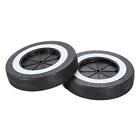2x BBQ Wheels Easy to Install Gas Grills Wheels for Barbecue Patio Garden