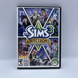The Sims 3 Ambitions PC DVD Simulation Video Game Complete 2010 Expansion Pack - Picture 1 of 4