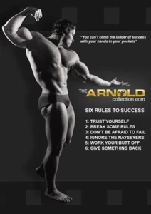 Arnold Schwarzenegger Promo Poster - Six Rules - Picture 1 of 1