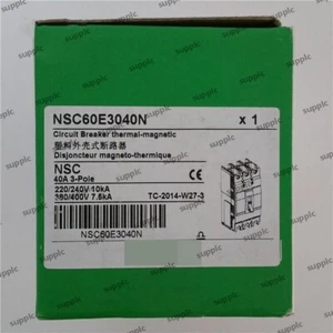 one New Schneider Molded Case Circuit Breaker NSC60E3040N In Box Fast Delivery - Picture 1 of 7