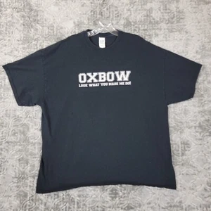 Camisa Oxbow Vintage Para Hombre 2XL Negra Ruido Puño de Roca X Mira Lo que Me hizo hacer - Imagen 1 de 9