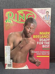 THE RING BOXING MAGAZINE MARK BRELAND BOBBY CZYZ FEBRUARY 1987 XLNT UNREAD - Picture 1 of 2