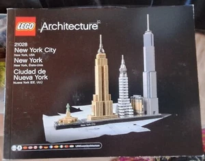 LEGO SOLO ISTRUZIONI Nessun altro pezzo NEW YORK CITY - Foto 1 di 1