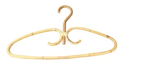 Vintage Boho Bio Bambus Rattan Stock Kleiderbügel - Bild 1 von 2