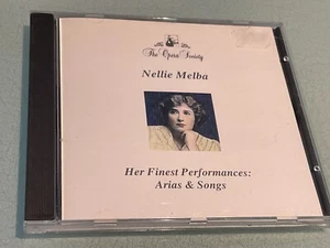 Nellie Melba - Her Finest Performances: Arias & Songs - CD Album - 1991 Opera - Picture 1 of 5