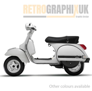 Vespa PX Sidepanel decals to fit Vespa Sticker MOD Skin Head SP100. - Picture 1 of 9