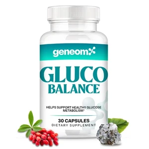 Gluco Balance - Nahrungsergänzungsmittel zur Blutzuckerunterstützung mit Berberin HCl, Banaba... - Bild 1 von 7