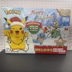Pokemon Happy Holidays Deluxe Holiday Adventskalender Pop Up N Play Display Neu in OVP - Bild 1 von 4