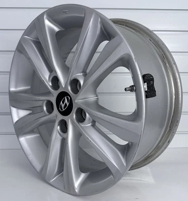 Llanta de aleación de 16" OEM DE FÁBRICA HYUNDAI SONATA 2011-2014 52910-3Q150 70802 #2 Foto 1 de 4