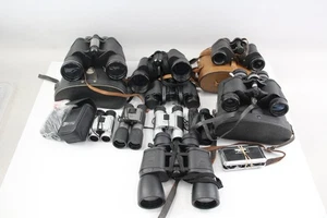 Assorted Vintage Binoculars of Various Brands and Magnifications Job Lot - Picture 1 of 5