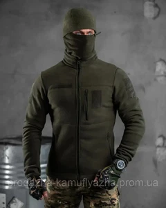 Olive fleece / khaki fleece / ZSU fleece / khaki fleece - Picture 1 of 6