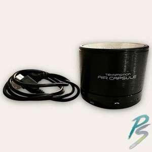 TekNmotion Air Capsule Bluetooth 3.0 Speaker w/ Microphone - Black TM-AIRCB - Picture 1 of 5