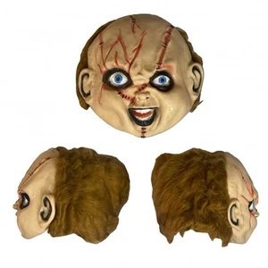 Mexican Bride Of Chucky Plastic Mask Halloween Costume Party Handmade In Mexico - Picture 1 of 1
