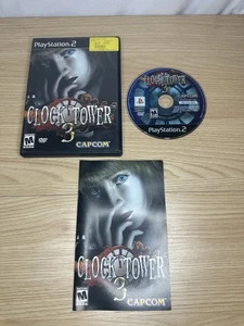 Cleaned MINT DISC Sony Playstation 2 PS2 Clock Tower 3 CIB Complete & Tested - Picture 1 of 23