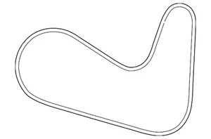 Genuine Nissan Serpentine Belt 11720-6TA0A - Picture 1 of 3