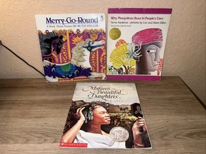 Vintage Lot of 3 Children's Books Antiestrés History Theme : Great Condition - Foto 1 di 21