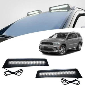 Top Roof LED Light Cap with DRL Fits 2018-2025 Dodge Durango Roof Lamp - Picture 1 of 7
