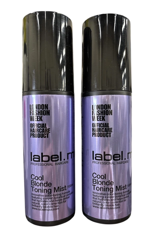 Bruma tonificante Label M. Cool Blonde 4,1 oz. Pack de 2. Foto 1 de 1