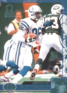 2000 Pacific Omega Platinum Blue Colts Football Card #61 Jerome Pathon /51 - Picture 1 of 2