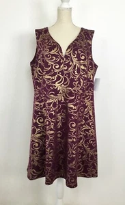 New Enfocus Studio Women 20W Plus Size Dress Sleeveless - Picture 1 of 10