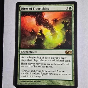 MTG Magic 2012 - Rites of Flourishing - Picture 1 of 2