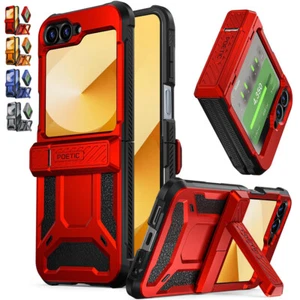 For Samsung Galaxy Z Flip 6 / Flip 7 FE Case Built-in Screen Shockproof Cover - Picture 1 of 31