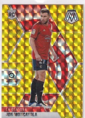 Panini Mosaic La League 2020-21 No. 16 Jon Moncayola Gold Mosaic Prizm 6/10 - Image 1 of 2
