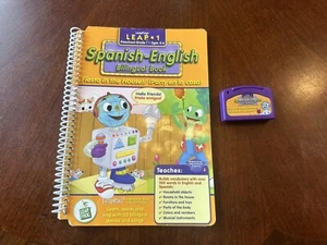 LeapPad Leap 1 Spanish English Bilingual Book and Cartridge Fiesta in the House - Picture 1 of 2