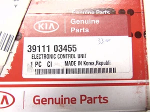 New Genuine KIA RIO 2011-2014 1.2 Petrol Main Engine Control Unit Ecu 3911103455 - Picture 1 of 4