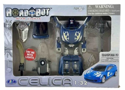 Happy Well Roadbot Road Bot Toyota Celica 1:32 Sin Transformers 2006 - Imagen 1 de 4