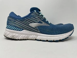 Brooks Women's Adrenaline GTS 19 Running Shoes Blue 1202841B417 Size 13 - Picture 1 of 11