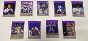 1991 Star Company Platinum Don Mattingly Set /1000 M8-44