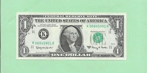 N1S.. 1963A..UNCIRC $1 K 0684 5901 B.... 1963A $1 K-B BONITO BILLETE - Imagen 1 de 2