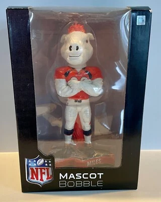 TOTALMENTE NUEVO Edición Limitada Denver Broncos Miles The Mascot Bobble Bobblehead FOCO Foto 1 de 4