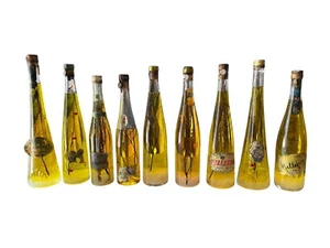 Lotto 9 Bottiglie Vintage “Millefiori” – Liquore Decorativo d’Epoca Anni ’50/’60 - Imagen 1 de 12