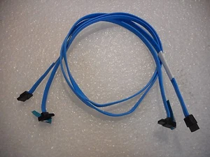  SET OF 2 NEW Dell Dimension 9100 SATA HDD 90Degree Right Angle Cable THA01 T921 - Picture 1 of 2