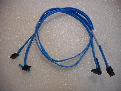  SET OF 2 NEW Dell Dimension 9100 SATA HDD 90Degree Right Angle Cable THA01 T921 - Image 1 of 2