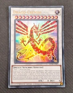 YU-GI-OH! YGO - Drago Cremisi - Ultra DUNE-ITSP1 - Imagen 1 de 2
