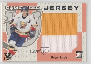 2006 ITG Heroes and Prospects Game-Used Jersey Vault Gold 1/1 Bryan Little 0f4