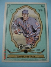 2009-10 Upper Deck (Champ's Hockey) "Green Parallel" SP # 70 Wayne Gretzky! 