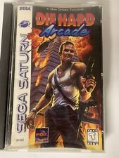 Die Hard Arcade (Sega Saturn, 1997) Case  And Manual . No Disc.