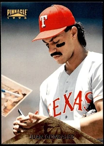 1996 Pinnacle #38 Juan Gonzalez - Picture 1 of 2