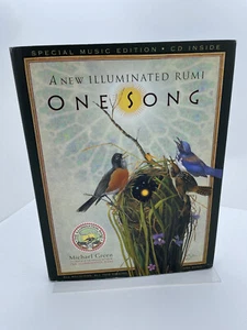 One Song : A New Illuminated Rumi by Michael Green (2005, HC) 1st Printing - Picture 1 of 5