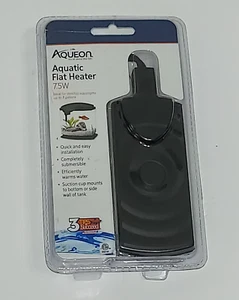 Aqueon Small Aquarium Fish Tank Submersible Mini Flat Heater Up to 3 Gallon NEW - Picture 1 of 2