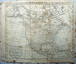 'A New Map Of North America, Showing All Of The New Discoveries,1797', Morse - Picture 1 of 3