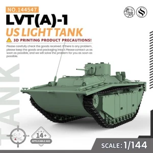 SSMODEL SS144547 1/144 Model Kit US LVT(A)-1 Alligator Amphibious Tank - Picture 1 of 5