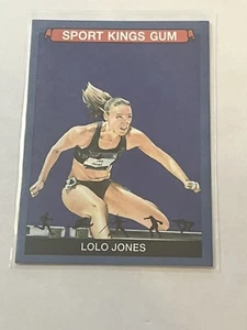 Paquete adicional Lolo Jones 2022 Sportkings azul paralelo #130 - Imagen 1 de 2